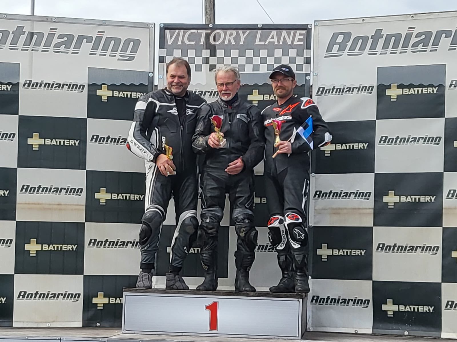 Heino Korb SISU Classic Race'il poodiumil