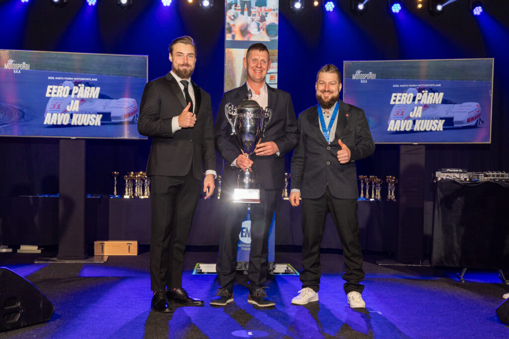 Eesti parimad motosportlased 2025 Eero Pärm ja Avo Kuusk, foto Igor Tšeskidov